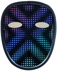 Светодиодная LED маска для вечеринок Minimask детская