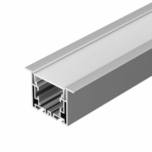 Профиль с рассеивателем Arlight S2-LINIA55-F-2500 ANOD+OPAL 021176