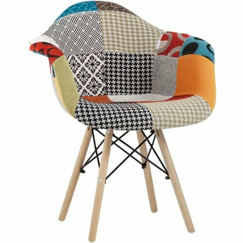 фото Кресло stool group eames пэчворк .