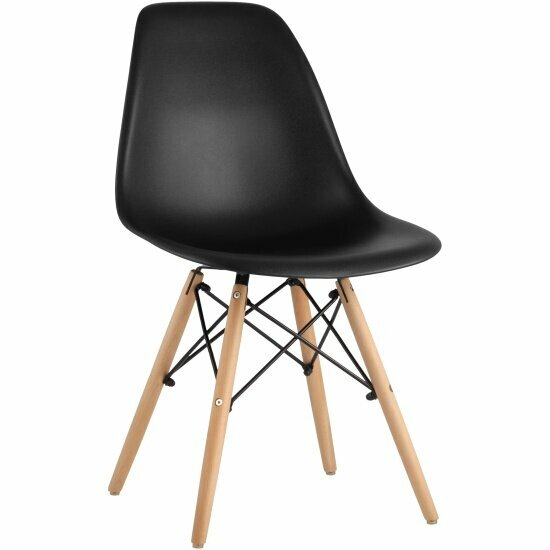 Стул обеденный Stool Group EAMES, черный, дер. Ножки