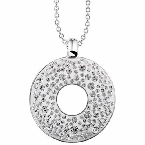 колье swarovski prosperity летучая мышь кристаллы swarovski Колье Phantasya, кристаллы Swarovski, длина 50 см, серебряный, белый