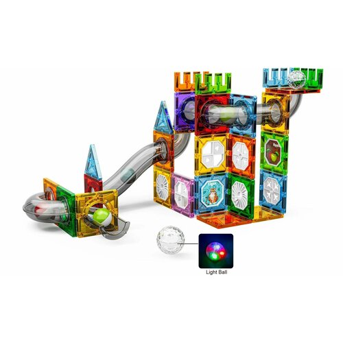 Магнитный конструктор Smart pocket с шариками (76 эл.)