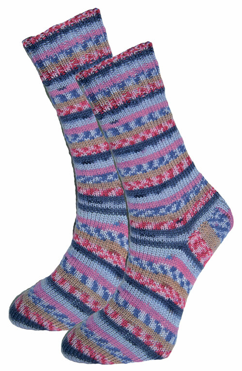 Носки Himalaya, размер 36-40, бежевый, фуксия, бордовый, синий, голубой