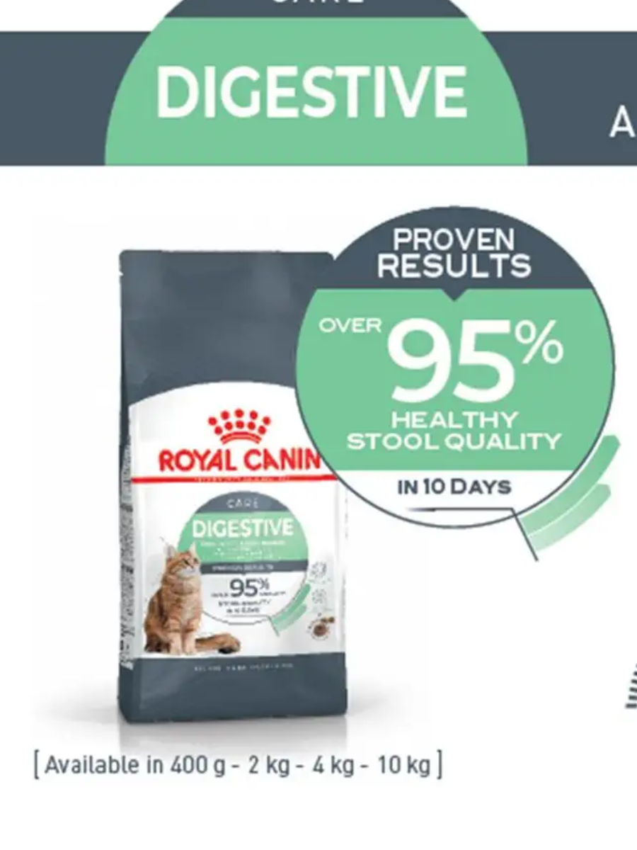 Сухой корм Royal Canin Digestive для взрослых кошек для комфортного пищеварения, 400г - фото №5