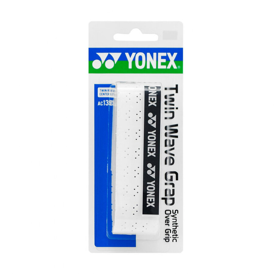 Обмотка для ручки ракетки Yonex Grip AC139EX Twin Wave Grap x1, White