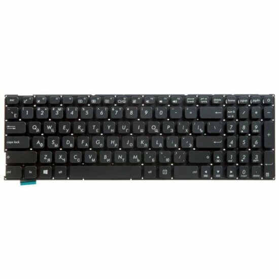 Клавиатура Rocknparts для ноутбука Asus X541, X541LA, X541S, X541SA, X541UA, R541, R541U, X541NA, X541NC, X541SC, D541, R541, D541S, D541SA, D541SC, D541NA, D541