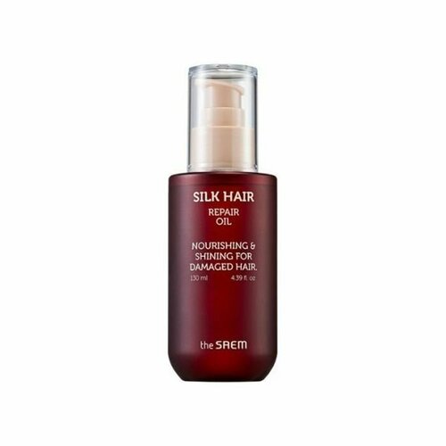 The Saem Восстанавливающее масло для поврежденных волос 130 мл Silk Hair Repair Oil