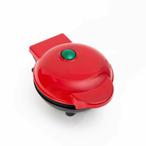 Вафельница электрическая MG Cook Вафельница для венских вафель Мини вафельница красная 130000₽