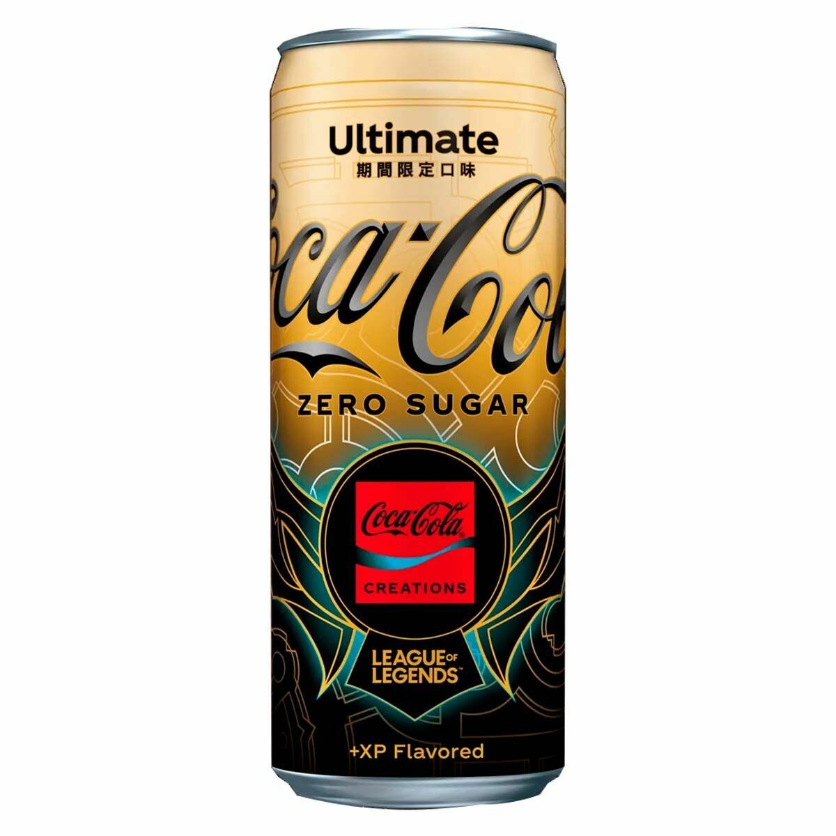 Газированный напиток Coca-Cola League of Legends (LOL) (без сахара) (Китай), 330 мл
