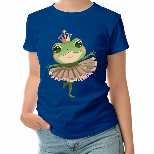 фото Футболка roly, размер l, синий