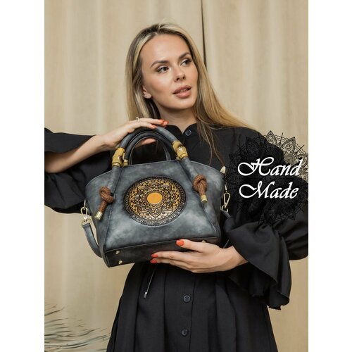 Сумка багет LUMIDA, серый