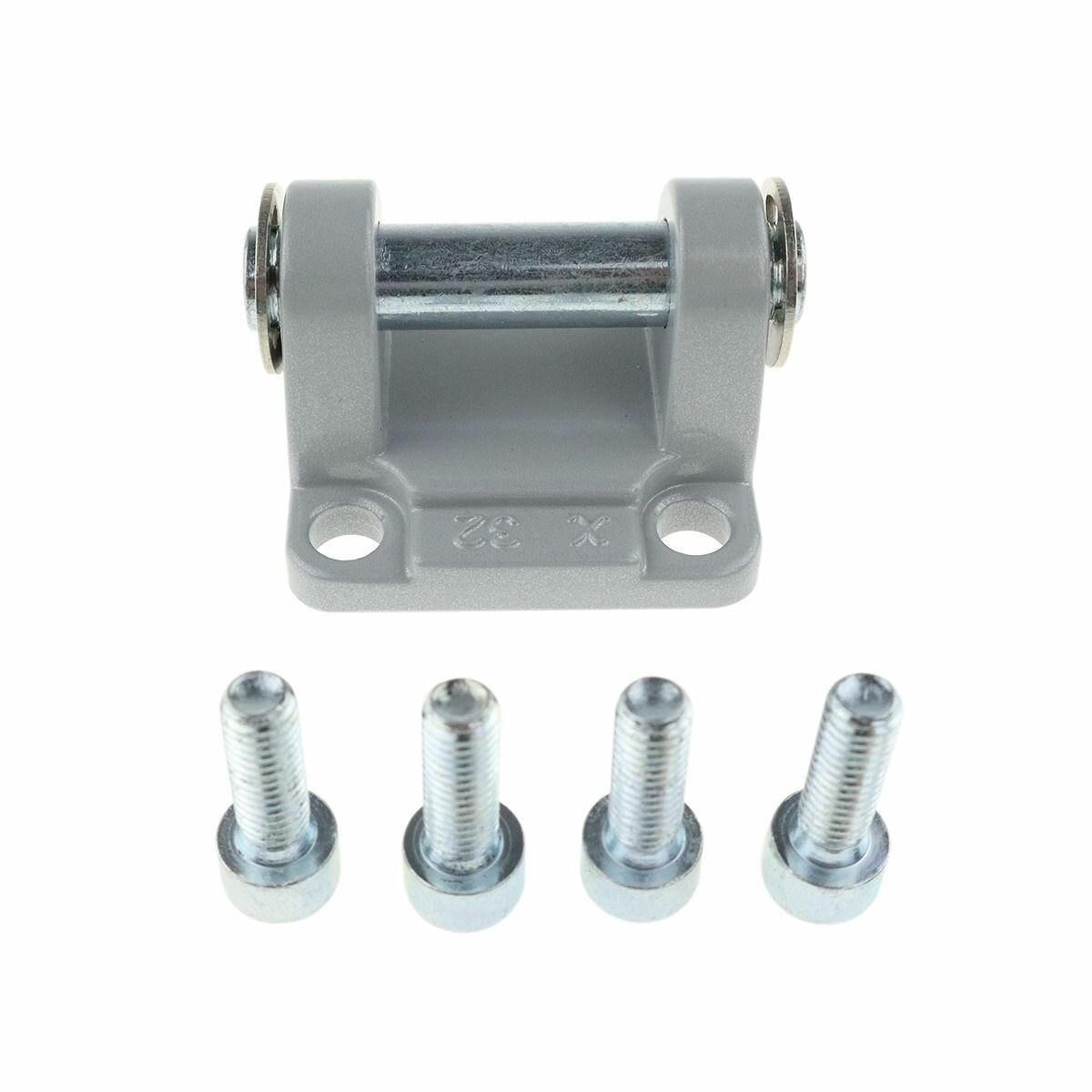 Цапфа с проушиной и осью для цилиндра D32 ISO-CB+PIN-32. XCPC