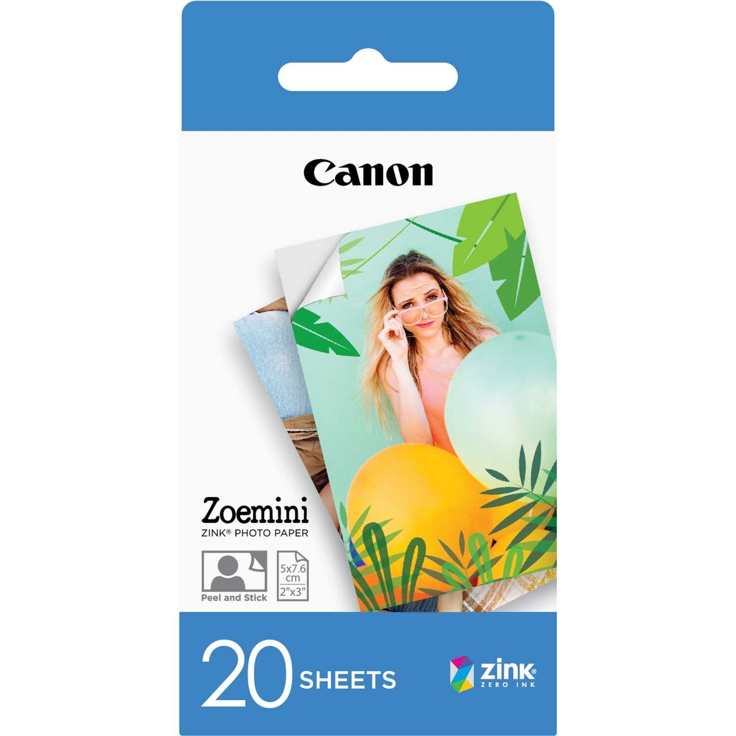 Набор для печати Canon ZP-2030/20 /20л./белый для сублимационных принтеров - фото №7