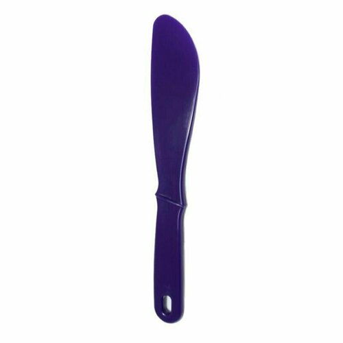 Anskin Лопатка для размешивания маски Spatula middle Purple, средняя