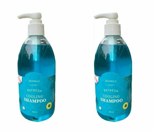 Deoproce Шампунь для волос охлаждающий Refresh Cooling Shampoo, 400 мл, 2 шт