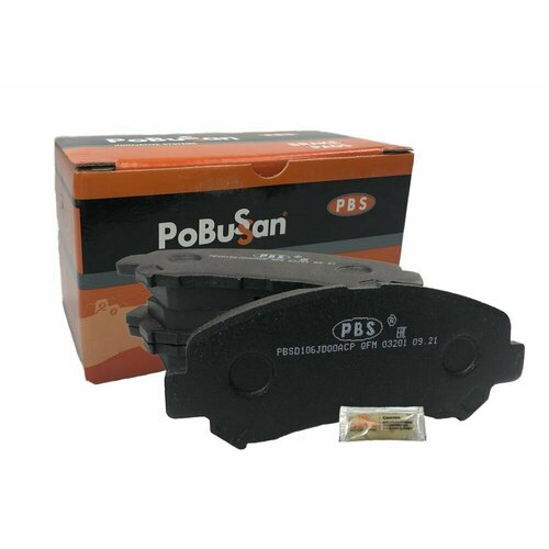 Колодка тормозная передняя Nissan Qashqai, X-Trail 07 OEM D1060-JD00A POBUSSAN