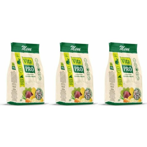 Vita Pro Сухой корм для кроликов Основной, 400 гр, 3 шт