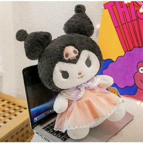 Мягкая игрушка Санрио Куроми 45 см / Sanrio Kuromi Hello Kitty
