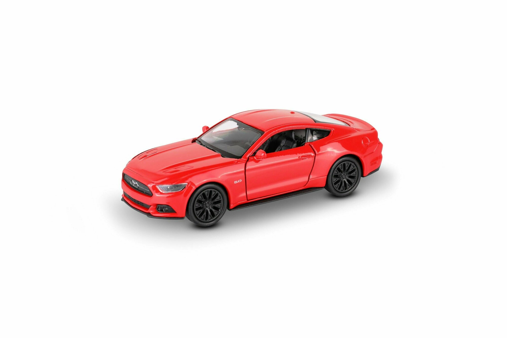 Машинка WELLY 2015 MUSTANG GT Красный / модель машины 1:38 с пружинным механизмом