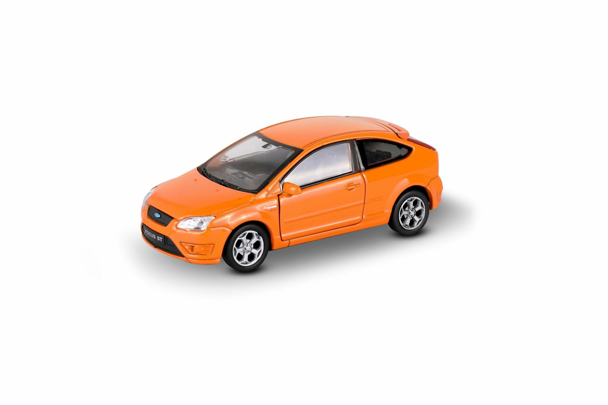 Машинка WELLY FORD FOCUS ST Оранжевый / модель машины 1:38 с пружинным механизмом