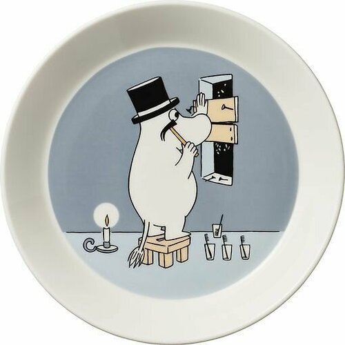 Тарелка Arabia Moomin Moominpapa, 19 см, Финляндия