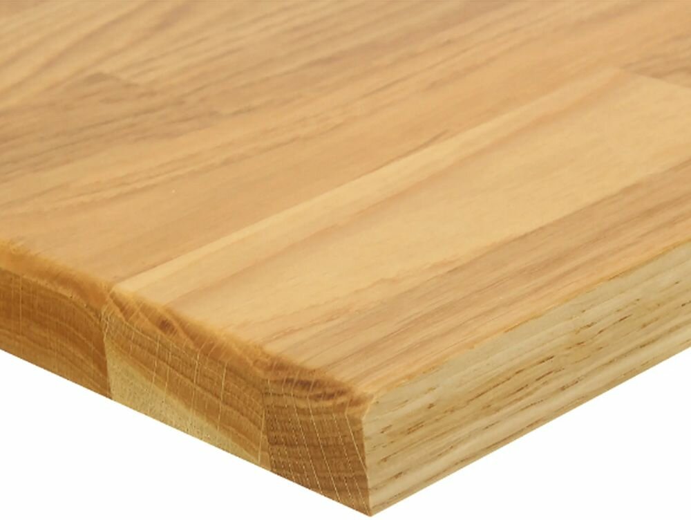 Столешница АСБ-Мебель "Оливия", массив дерева, для ванной, 60 см x 47 см x 2 см