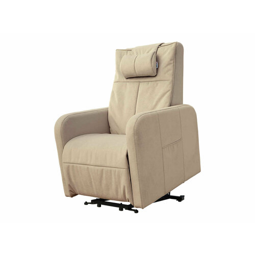 FUJIMO Кресло реклайнер с подъемом FUJIMO LIFT CHAIR F3005 FLWK Ваниль (Sakura 4)