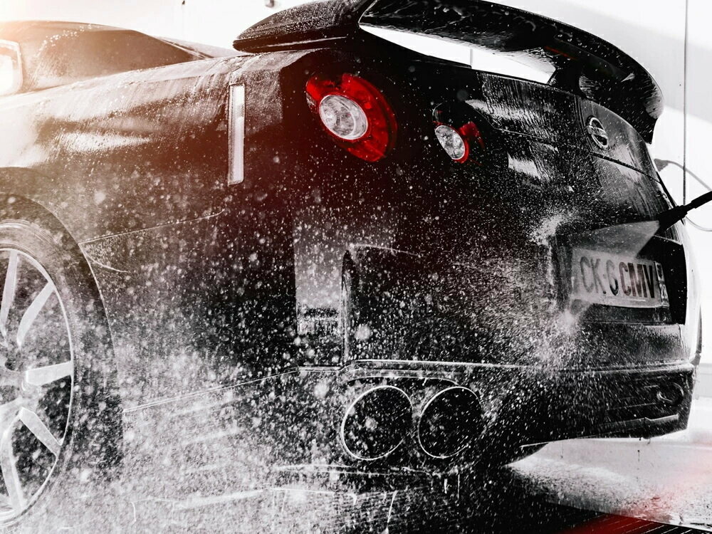 Плакат, постер Nissan GTR, Ниссан на бумаге, размер 30х42см