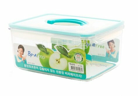 Прочный тритановый контейнер с замками TR-11RT 2000 мл. Корея — фото 1