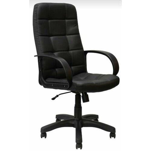 Кресло офисное ЯрКресло Кр70 ТГ Пласт ЭКО1 (экокожа черная)
