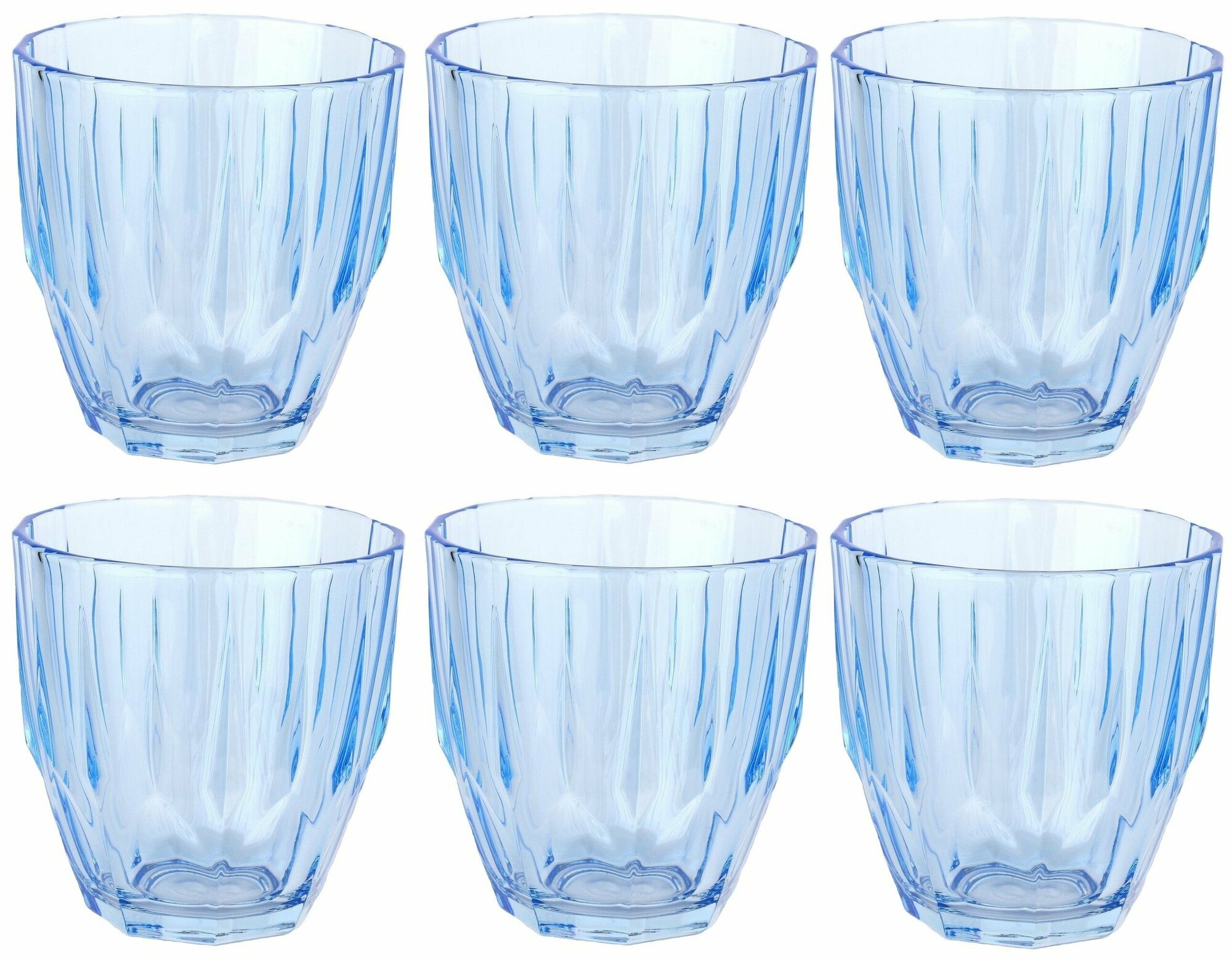 Набор стаканов 6шт 275мл h-8,7см/d-8,5см