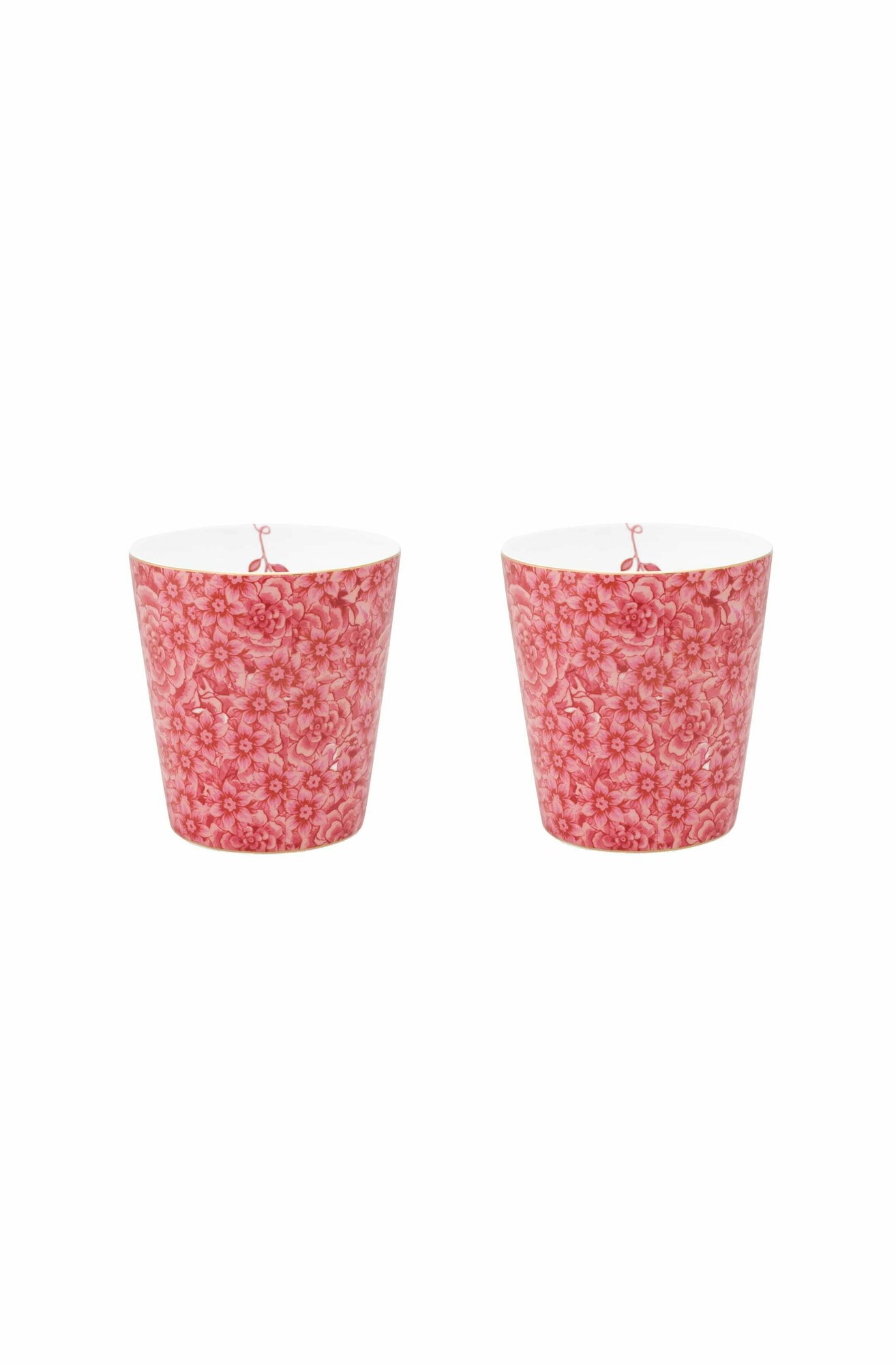 Набор из 2-х стаканов Pip Studio Royal Flower Pink, WW.51.002.385, 230 мл