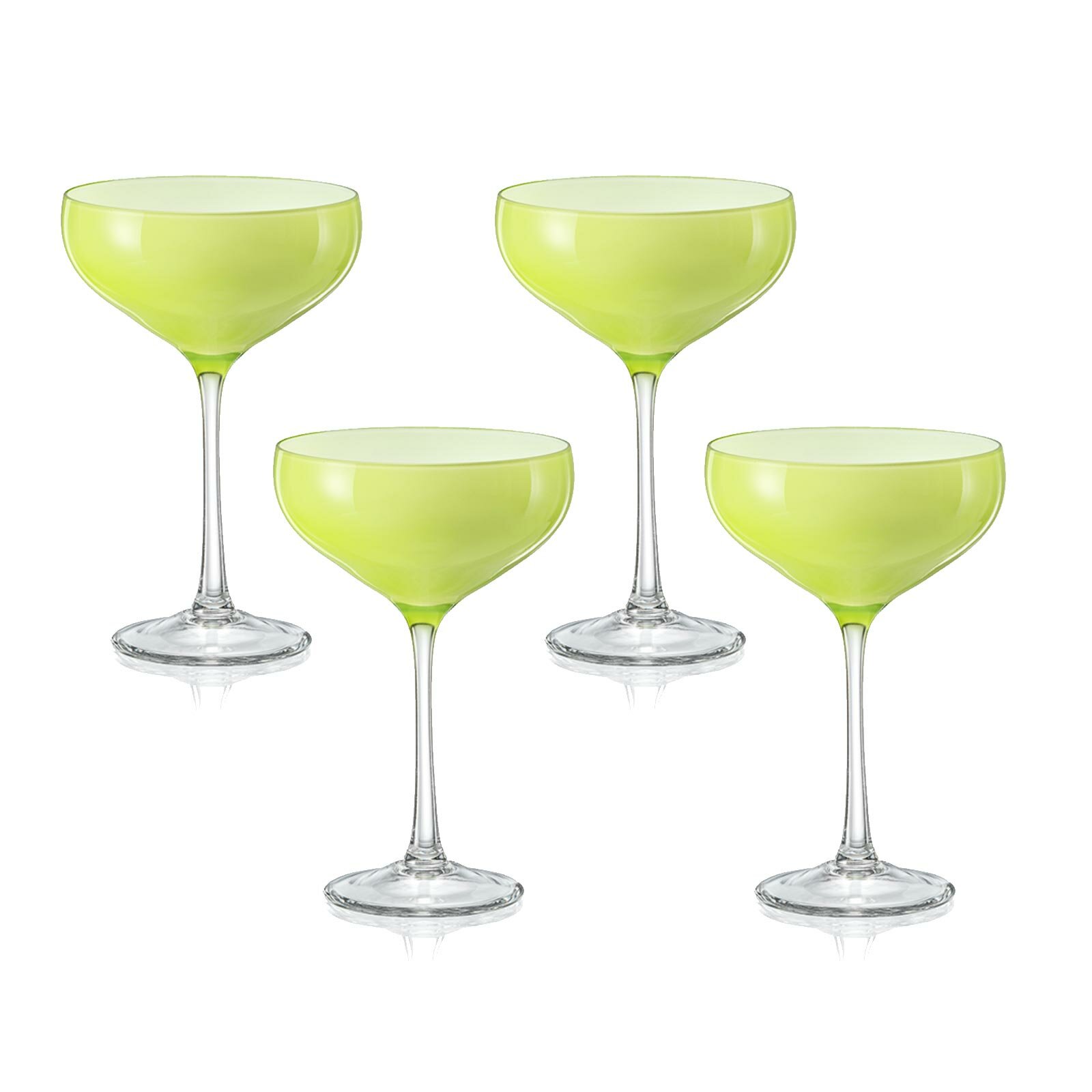 фото Бокал - креманка " Пралине" green, 180 мл, 4шт.