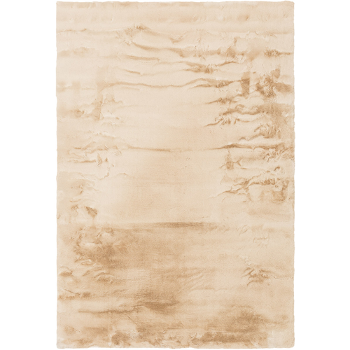 Tarrington House Коврик для ванной бежевый из искуственного меха кролика, 60 x 100см