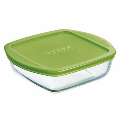 Cook&Store Форма для запекания квадратная с пластиковой крышкой 2,2л L25х22см h7см
