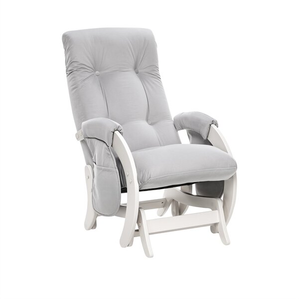 Кресло для кормления и отдыха Milli Smile дуб молочный/V51 (Grey)