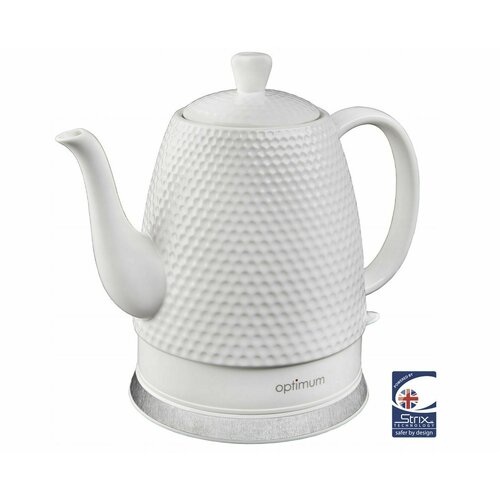 Электрический чайник Электрический чайник Optimum CJS 1316 1200 Вт белый керамический белый 1174800₽