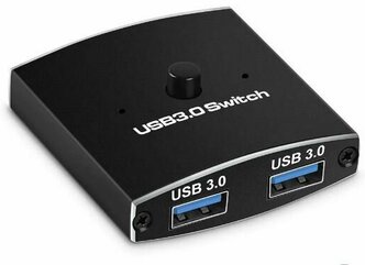 Switch переключатель USB 3.0 - 2*1+ кабель usb 3.0 папа папа 0,5 метра