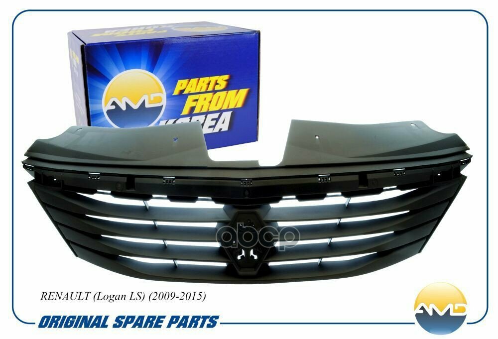 Решетка радиатора RENAULT Logan LS, 2009-2015 AMDMD20 AMD арт. AMDMD20