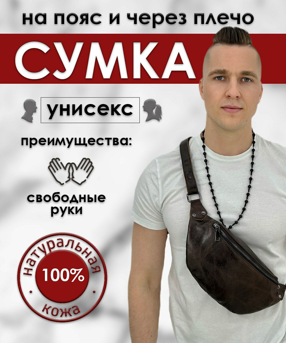 Сумка поясная