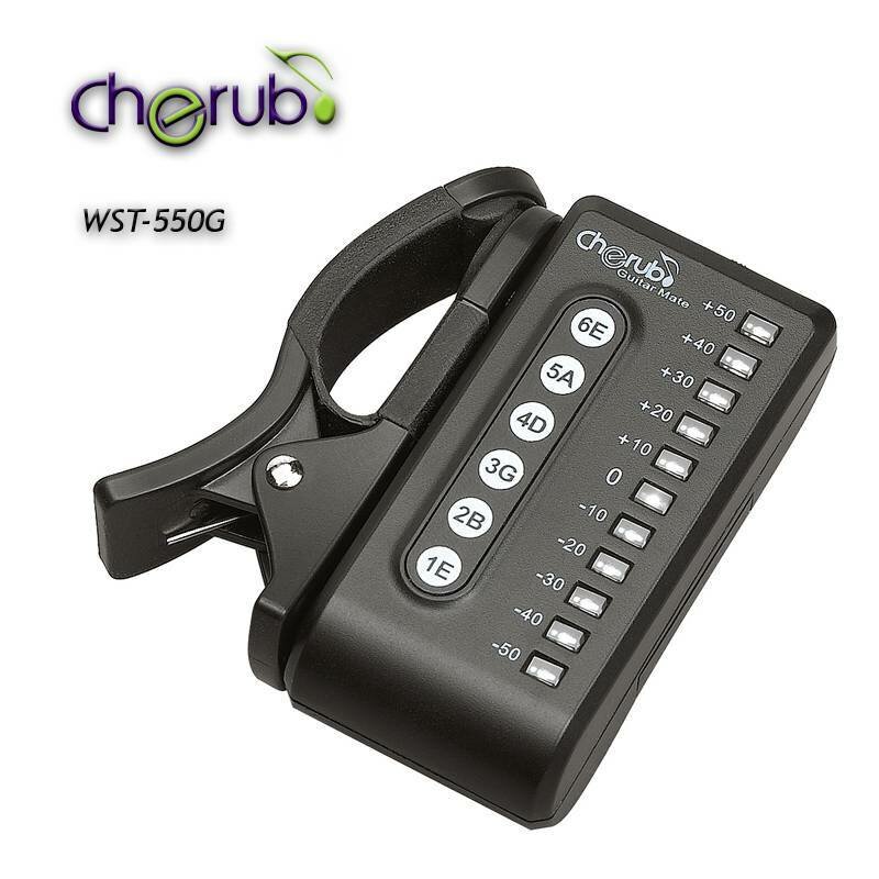 Тюнер гитарный Cherub WST-550G — фото 9