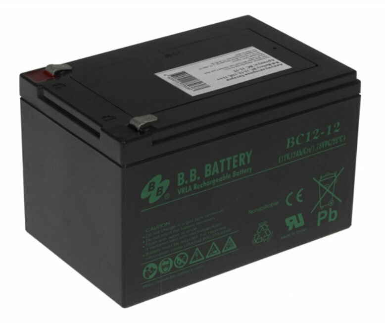Батарея для ИБП BB BC 12-12 12В, 12Ач - фото №15
