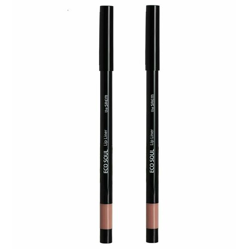 СМ LIP Карандаш для губ Eco Soul Lip Liner, тон BE01, Soul Beige, 2 шт