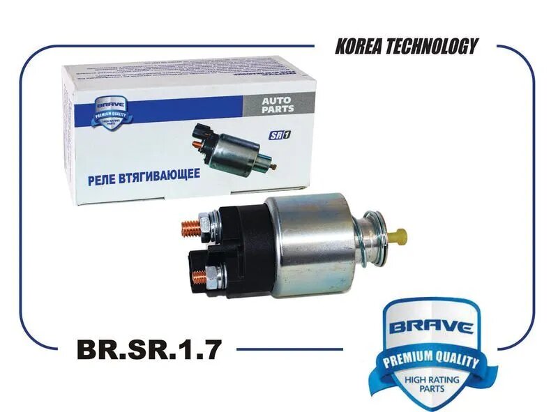 фото Втягивающее реле 36120-2B100 Solaris RB 10-, Elantra HD, i30 FD, Rio UB 11-, Soul 09-