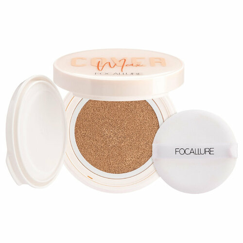 Focallure Кушон для лица, тональный крем Longlasting Cushion Foundation, тон 04 светлый бежевый