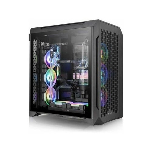 Корпус Thermaltake CTE C700 Air черный без БП ATX 3x140mm 2xUSB3.0 1xUSB3.1 audio bott PSU thermaltake корпус thermaltake cte c700 air белый без бп atx 3x140mm 2xusb3 0 audio bott psu