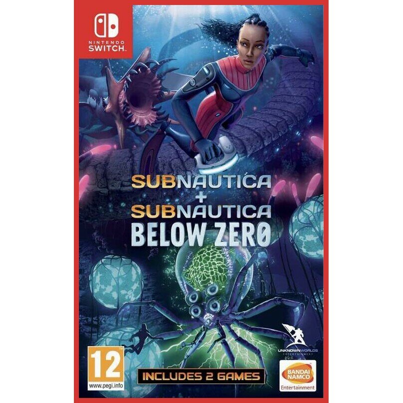 Игра Subnautica + Subnautica: Below Zero (Nintendo Switch русская версия)