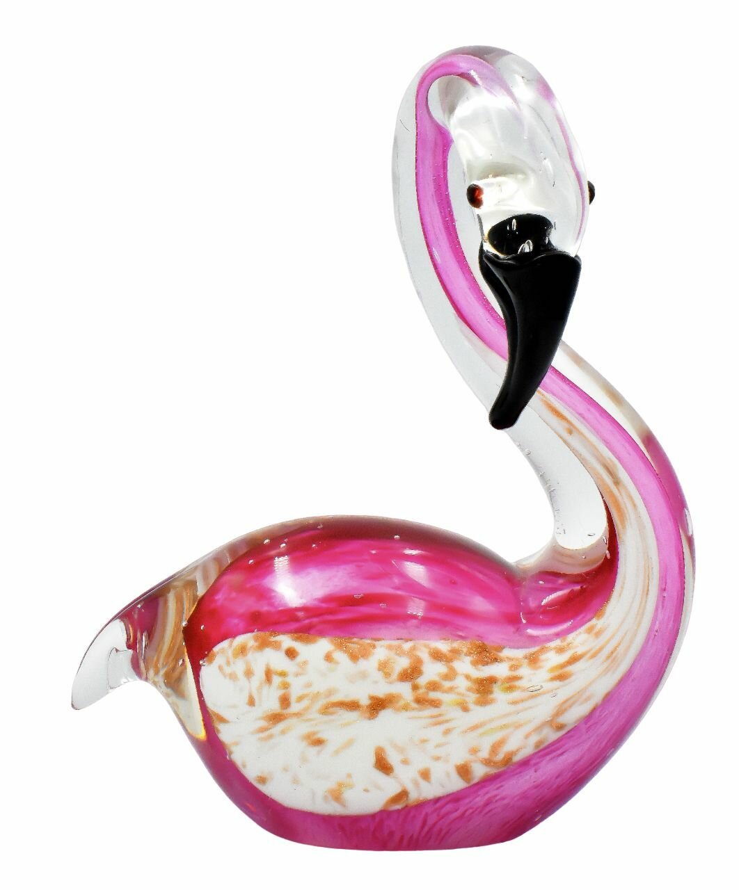 фото Статуэтка "Фламинго розовый с белым"/ 17349