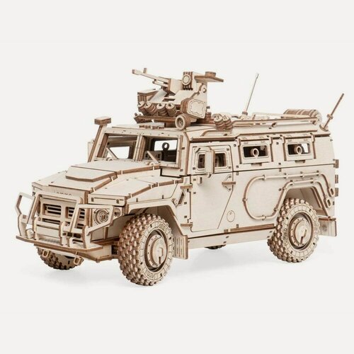 Изображение товара Деревянный конструктор Бронеавтомобиль "лигер" (Lemmo)
