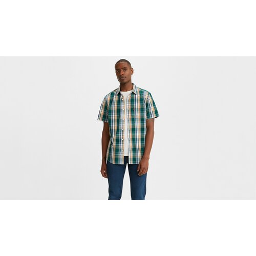 фото Рубашка levi's, размер s, зеленый